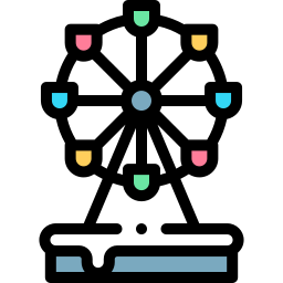 Ferris wheel icon