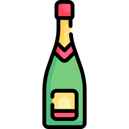 Sparkling wine icon