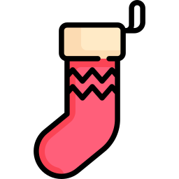 Christmas sock icon