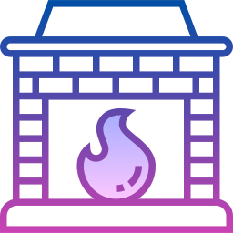 Fireplace icon