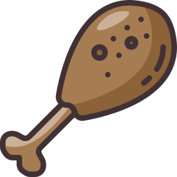 Turkey leg icon