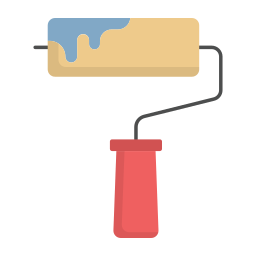 Paint roller icon