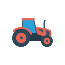 tracteur Icône