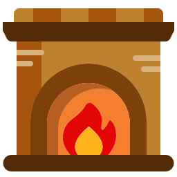 Fireplace icon