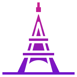 Eiffel tower icon