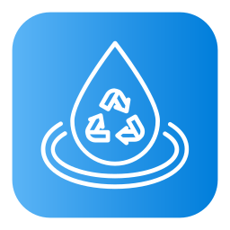 Recycle water icon