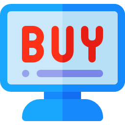 Online shop icon