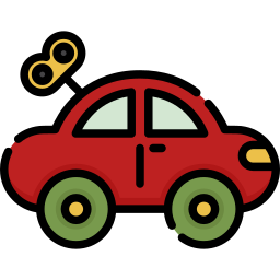 Car toy icon