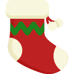 Christmas sock icon