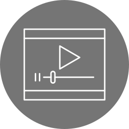 Video player icon