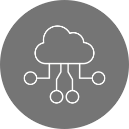 Cloud computing icon