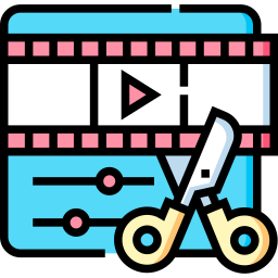 Video editing icon