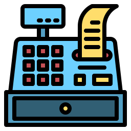 Cash register icon