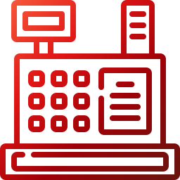 registratore di cassa icona
