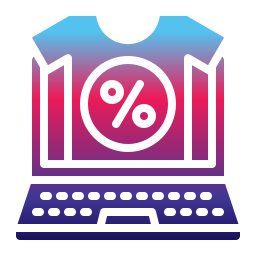 achats en ligne Icône