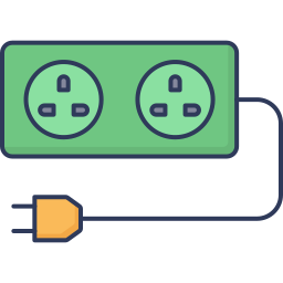 gniazdo elektryczne ikona