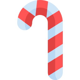 Candy cane icon