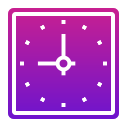 Wall clock icon