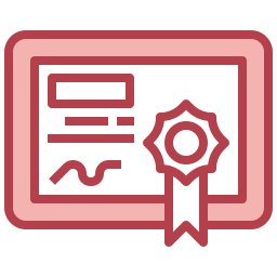 Certificate icon