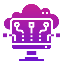 Cloud computing icon