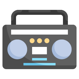 Boom box icon