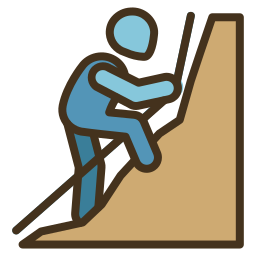 Climbing icon