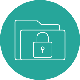 Secure folder icon