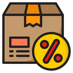 Delivery box icon