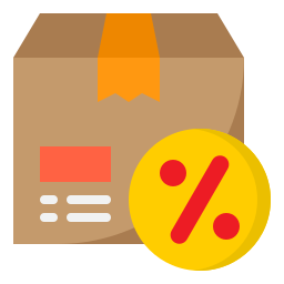 Delivery box icon