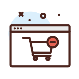 Remove from cart icon