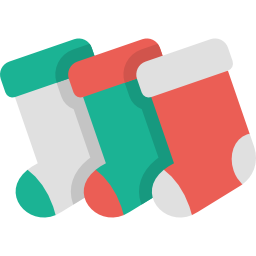 Christmas sock icon