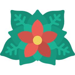 Poinsettia icon