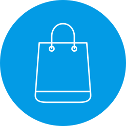 Shopping bag icon