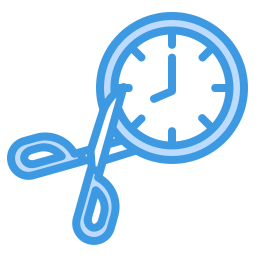 Cut time icon