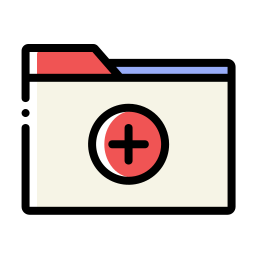 Medical folder icon