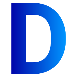 文字d icon