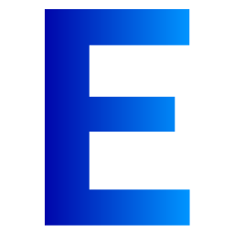 Letter e icon