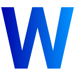 Letter w icon