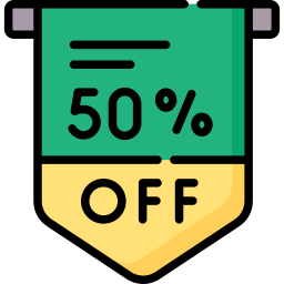 50% icon