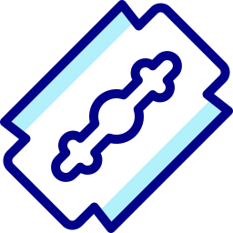 Razor blade icon