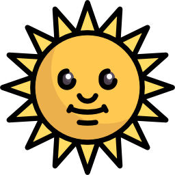 Sun icon