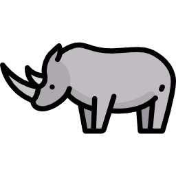 rhinocéros Icône