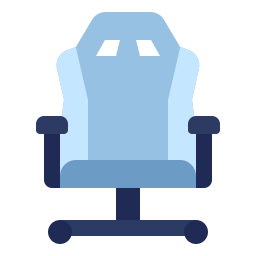 Gaming chair icon