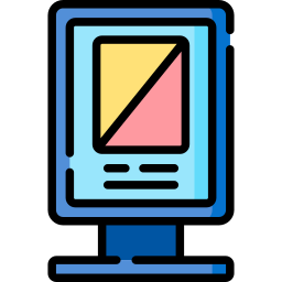 Digital signage icon