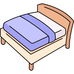 Double bed icon