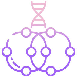 molecular Ícone