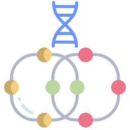 molecular Ícone