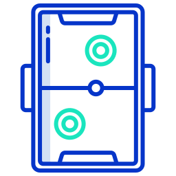 Air hockey icon