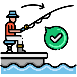 Fishing line icon