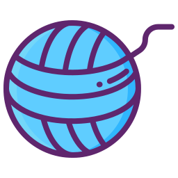 Yarn ball icon